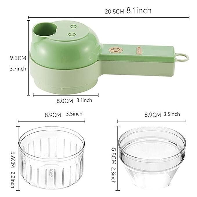 MasterSlice™ 4-in-1 Set: Slicer, Grinder, Peeler & Cleaning Brush