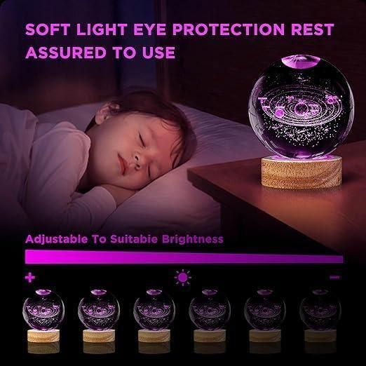 Eternal Glow 3D Crystal Sphere: The Ultimate Keepsake Gift