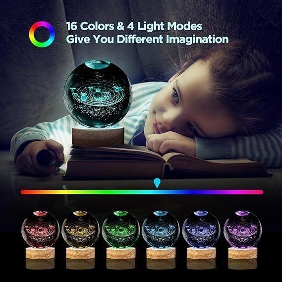 Eternal Glow 3D Crystal Sphere: The Ultimate Keepsake Gift