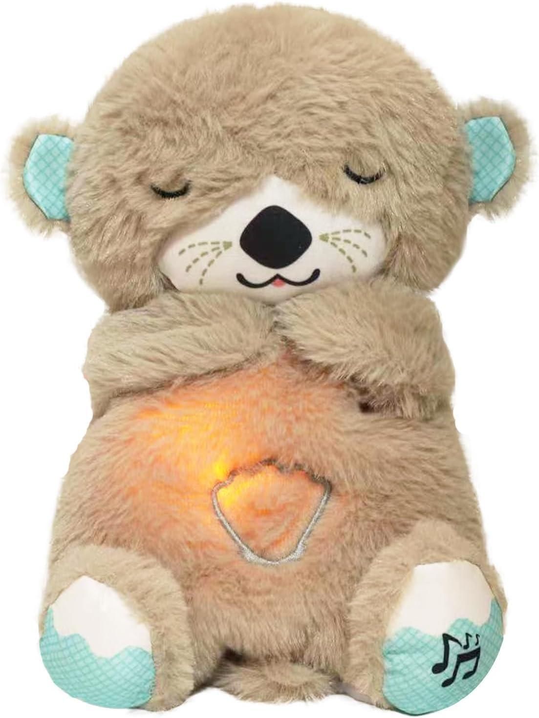 LullaBear: Rhythmic Breathing & Soothing Sound Plush Toy