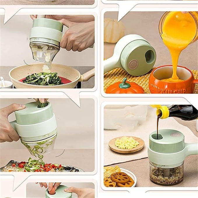 MasterSlice™ 4-in-1 Set: Slicer, Grinder, Peeler & Cleaning Brush