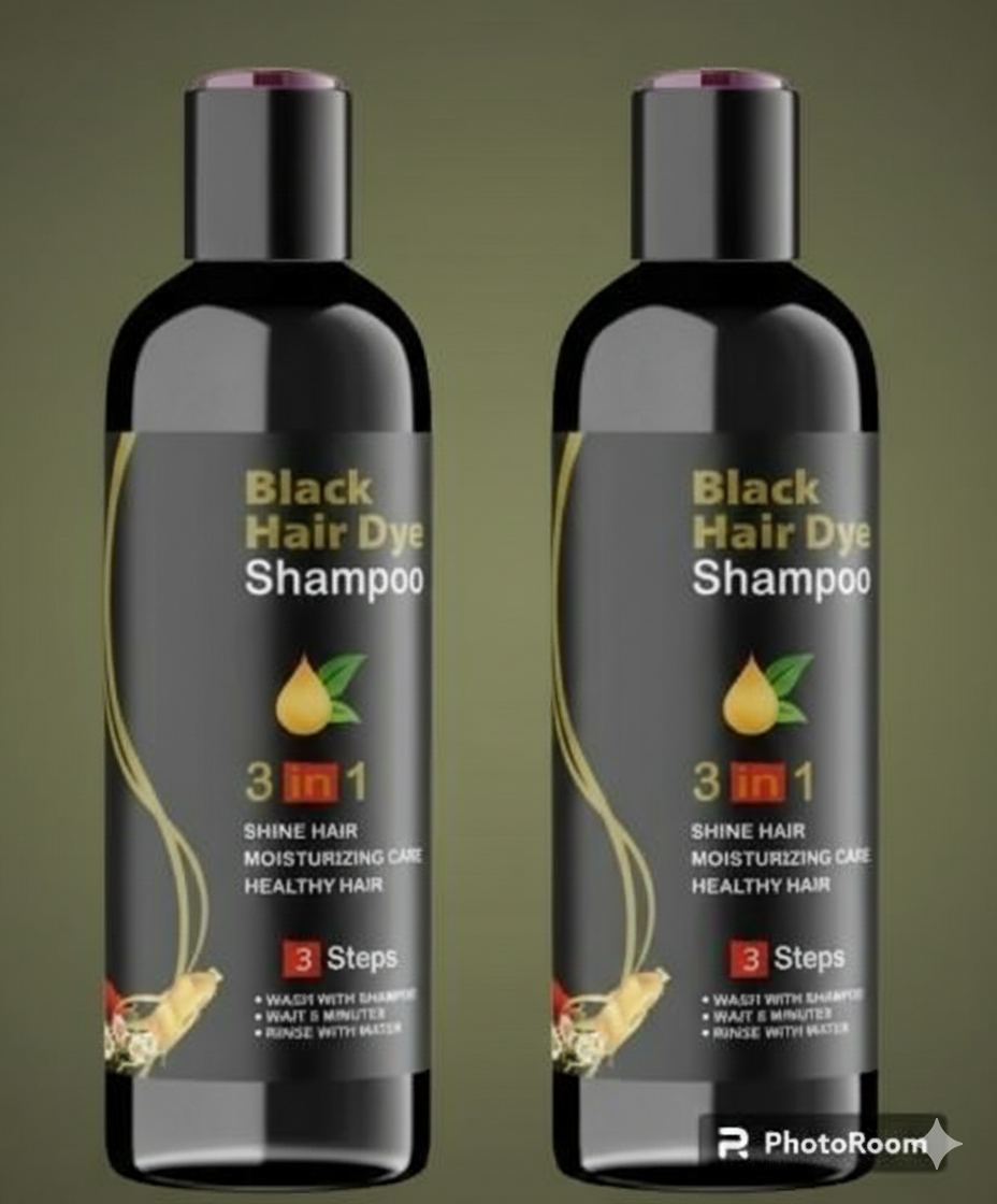 Grey-Away 3-in-1 Shampoo: Professional Hair Dye for All Hair Types