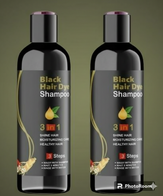 Grey-Away 3-in-1 Shampoo: Professional Hair Dye for All Hair Types