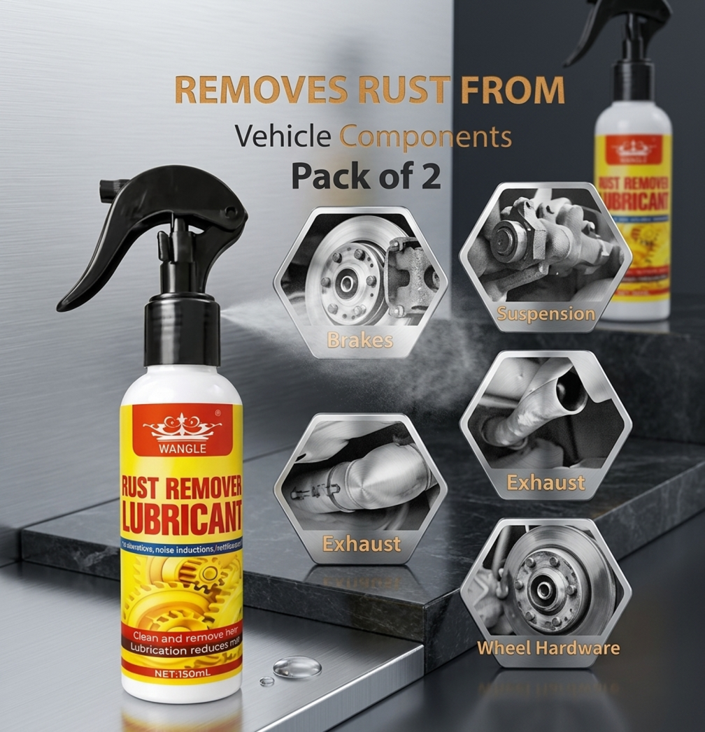 Wangle RustBlast™ Pro – Heavy-Duty Rust Remover & Restoration Lubricant